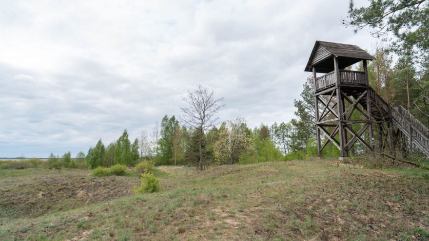 Kolem řek je dostatek pozorovacích věží, které slouží nejenom turistům, ale i ornitologům.