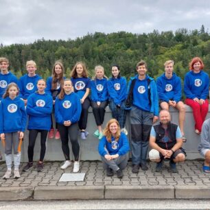 Členové oddílu při vyhlášení ČPV Svratka 2023.