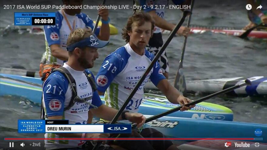 V roce 2017 reprezentoval ČR na MS v paddleboardingu v Dánsku.