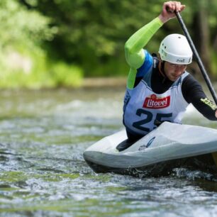 Ve sjezdu závodil v kategoriích C1 a C2. / F: Jan Homolka