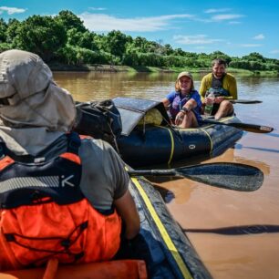 Polední pauza na Omu.