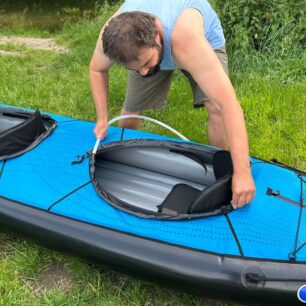 Límce obou Swingů je možné vyztužit pomocí plastových prutů. Jsou potom vhodné pro nasazení špricdeky.