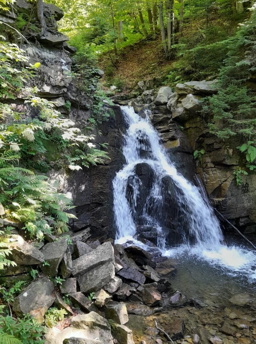 Jeden z pramenů Visly.