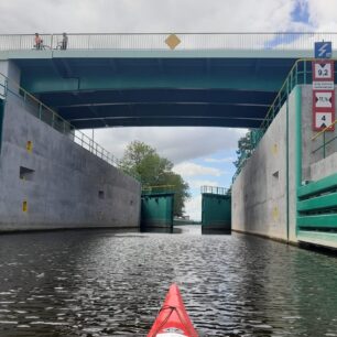 Plavební komora na Mrtvé Visle.