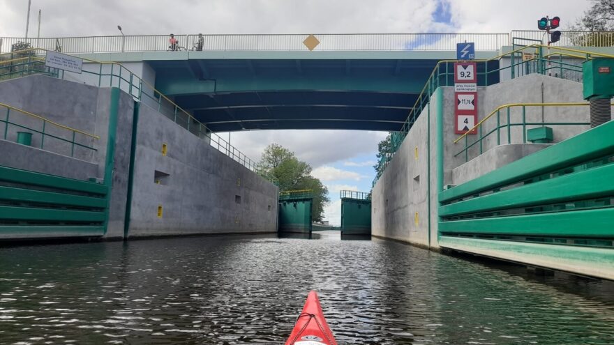 Plavební komora na Mrtvé Visle.