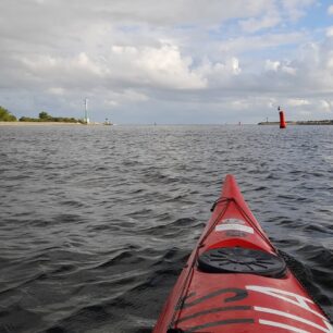 Ústí Mrtvé Visly do Baltského moře.