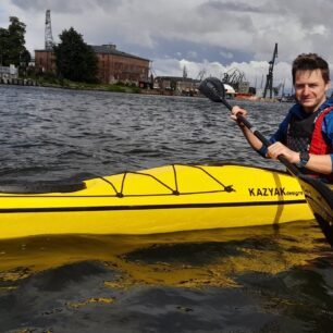 David mi byl průvodcem po Gdaňsku.