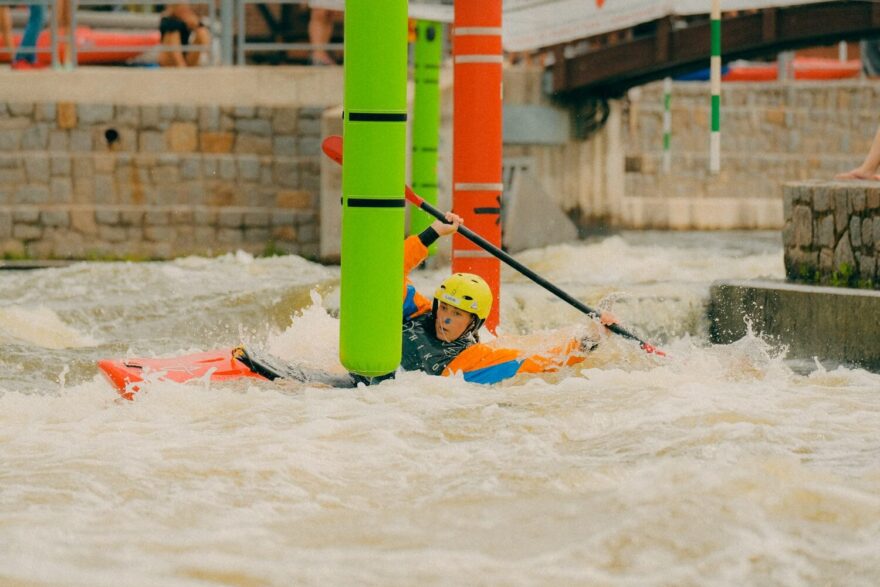 První disciplínou dne byl slalom. / F: Jakub Martikán