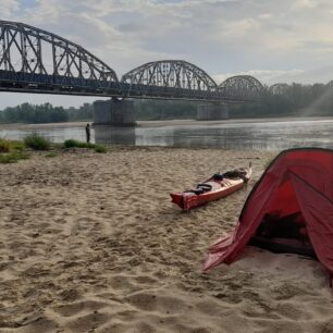 Nocleh pod Góra Kalwaria.