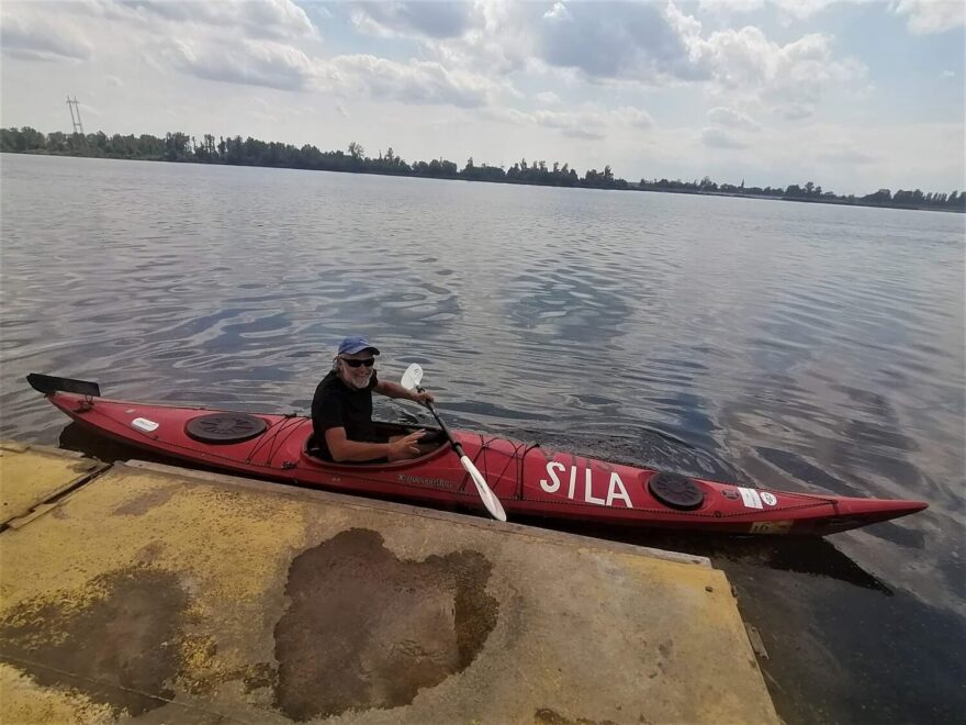 U mola v Płocku. / F: Emilia Schmidt