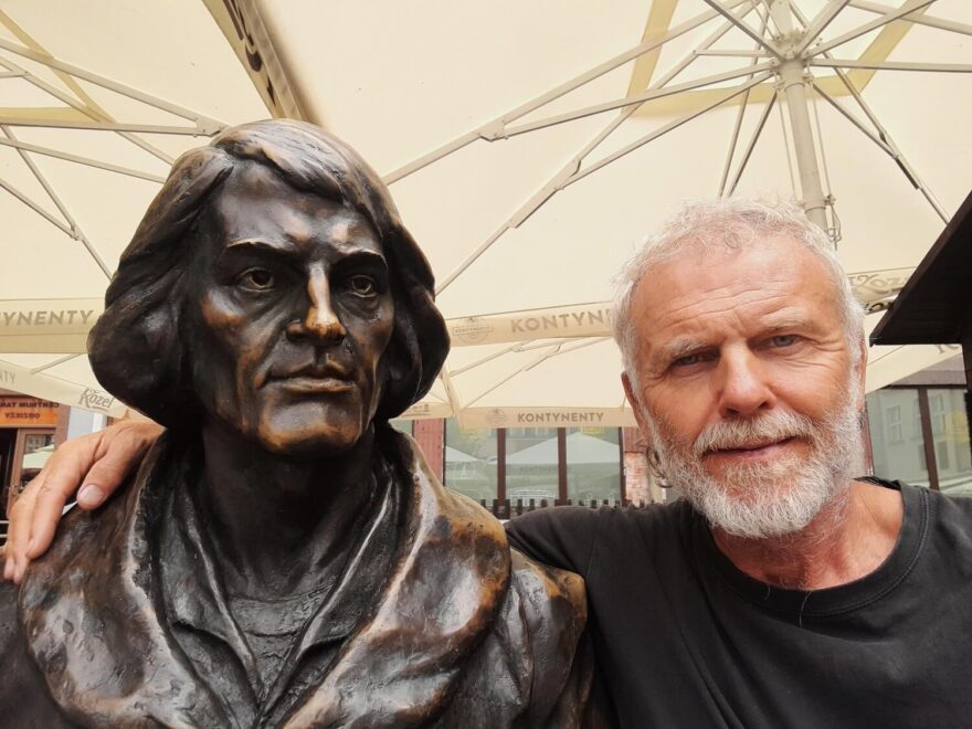 Setkání s Mikulášem Koperníkem v Grudziąci.