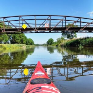 Začátek splouvání Visly.