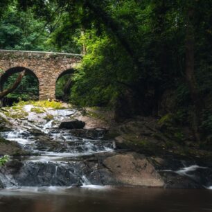 Toušická kaskáda na Vavřineckém potoce. / F: David Vančišin