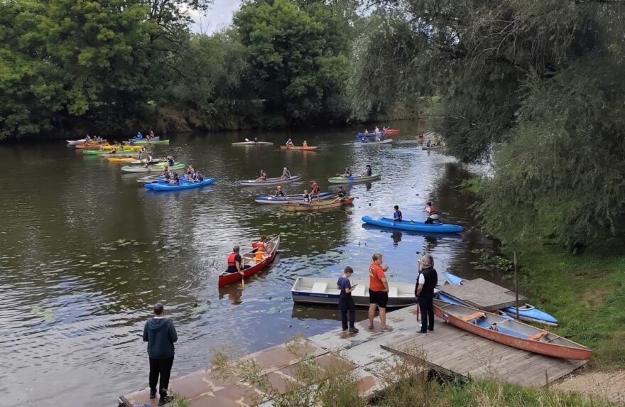 Start krátkého závodu na Lukovně. / F: KVT Pardubice