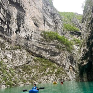 Na vzdutí Pivského jezera.