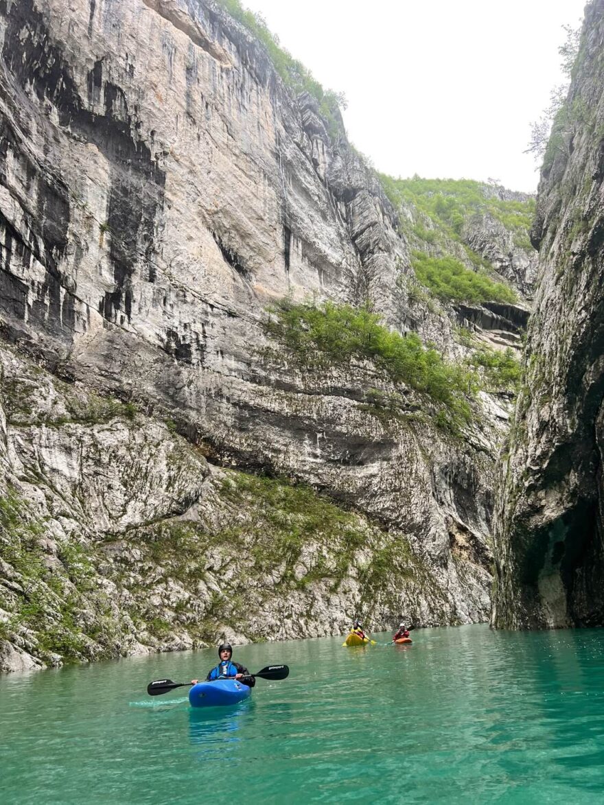 Na vzdutí Pivského jezera.