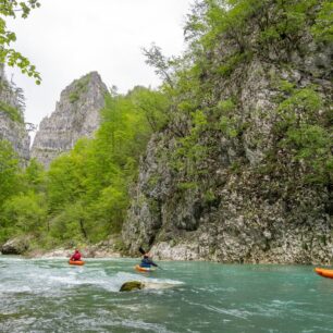 Kaňon Komarnice je překrásný.