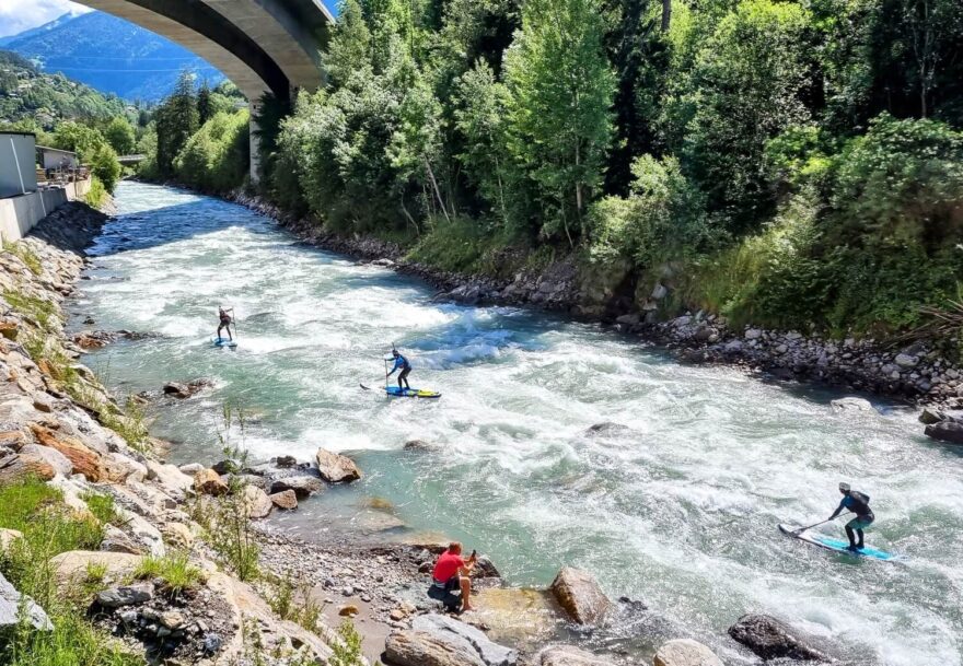 Téměř nikdy nekončící peřeje jsou pro Sannu typické.