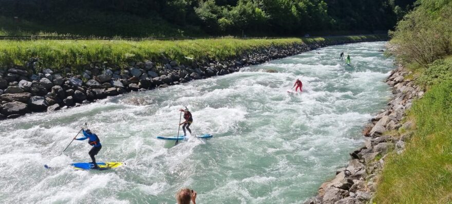 Sanna je a bude perlou pro paddleboardisty na divoké vodě.