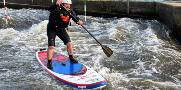 Inovovaná paddleboardová pádla PANENKA PADDLES STAND UP