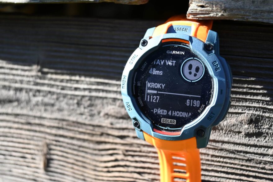 Dneska bych měl ještě něco nachodit – GARMIN INSTINCT 3 SOLAR.