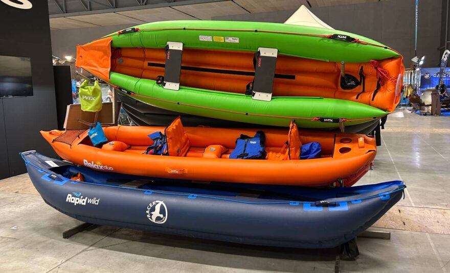 U stánku WTX jsme okoukli již dříve představené modely nafukovacích lodí.