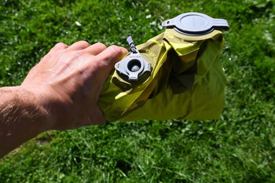 Výsledek po sbalení od hlavy k ventilům. Lepší je obrácený postup.