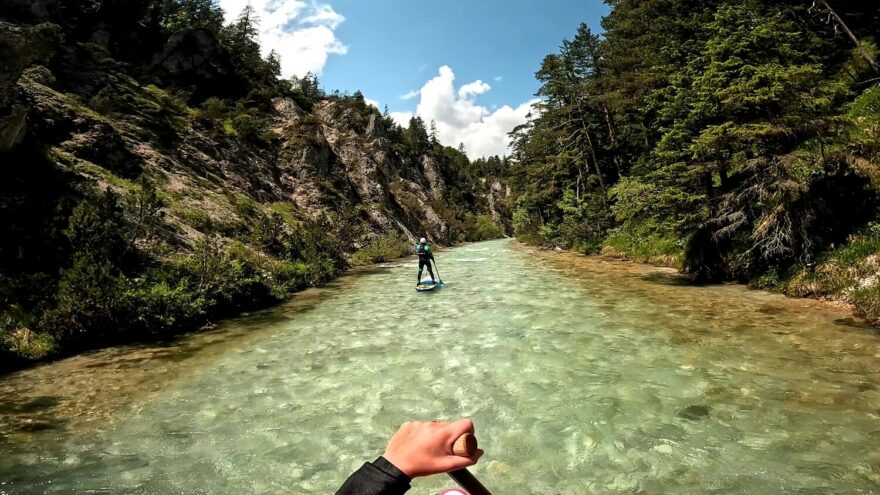 V soutěsce Isarschlucht je pořád co obdivovat.