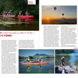 Vodácký puťák na dolní Ohři a Labi.