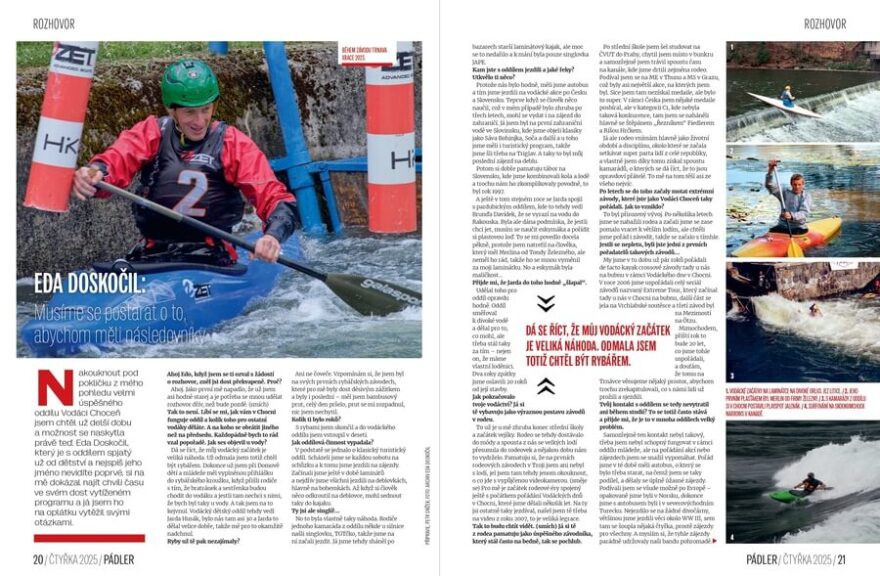 Rozhovor: Eda Doskočil
