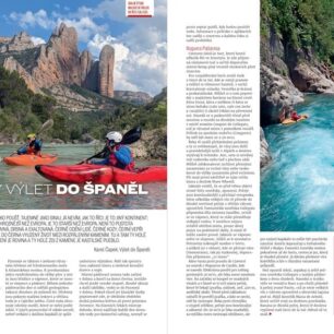 Vodácký výlet do Španělska.