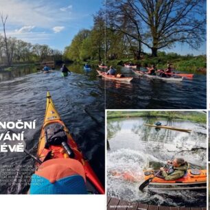 Pádlování po Sprévě.