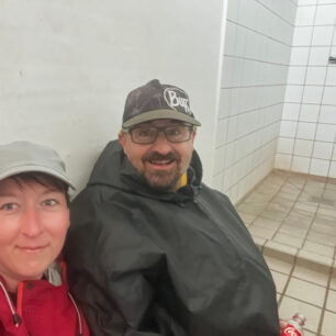 Teplé hajzlíky, které jsme nechtěli opustit v přístavu Arsdale.