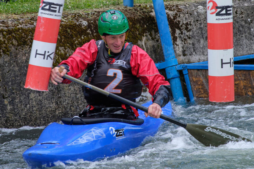 Během závodu Trnava Xrace 2023.