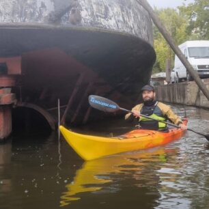 Seakayaková vyjížďka Prahou. / F: František Červený