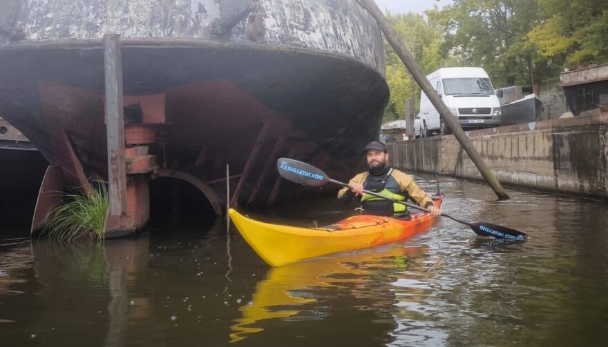 Seakayaková vyjížďka Prahou. / F: František Červený