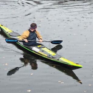 Vyjížďka na seakajaku na přehradě Mlýnice. / F: Ondra Nikl