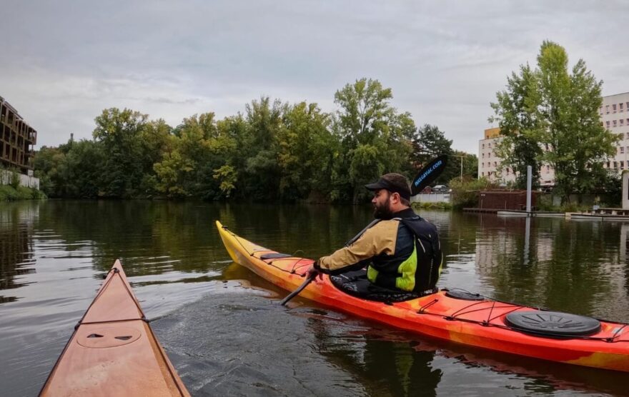 Seakayaková vyjížďka Prahou. / F: František Červený