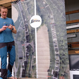 Výklad trati na Trnava Xrace.