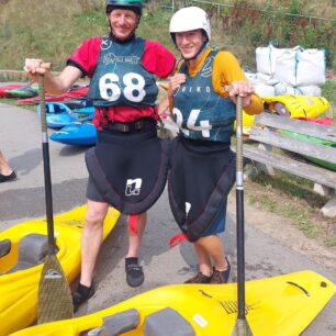 Eda a Eda na letošním Kanufestu v Roudnici na Labem.