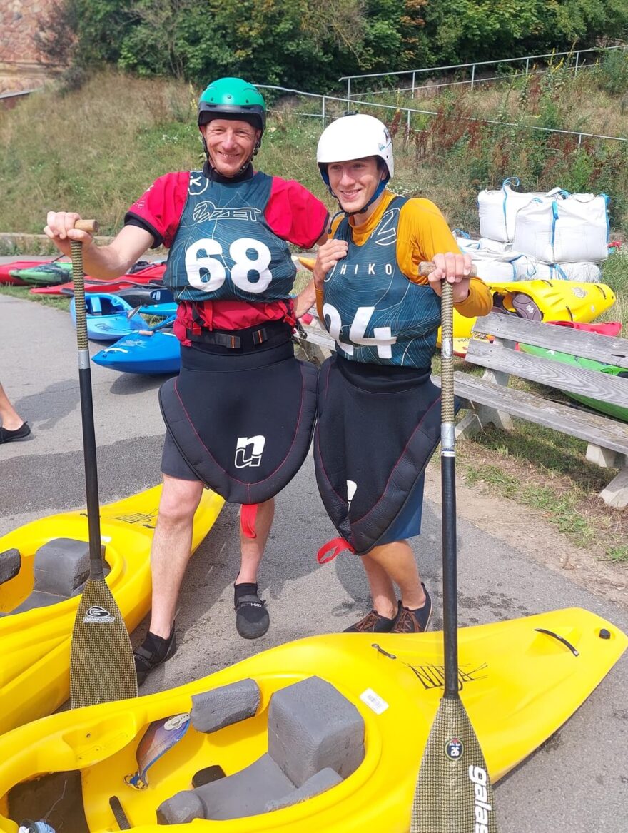Eda a Eda na letošním Kanufestu v Roudnici na Labem.