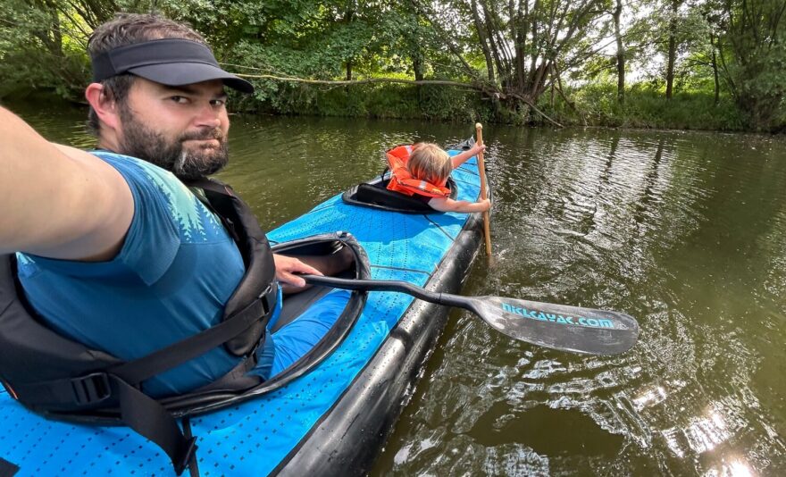 I při péči o rodinu se pádlo osvědčilo :-)