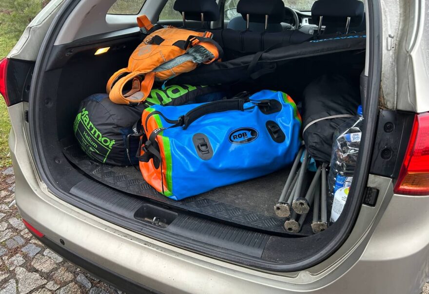 Všemožných výletů se mnou Duffel bag objezdil spoustu.