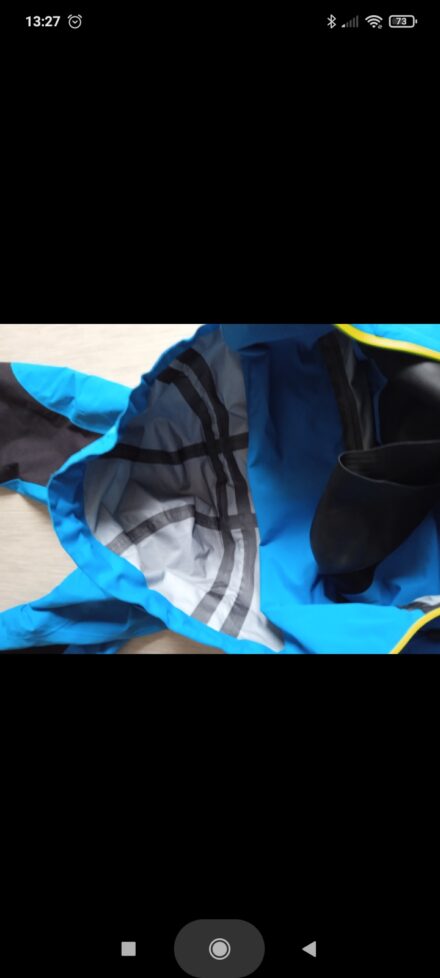 Suchý pádlovací oblek