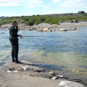 Marná rybařina na řece Winter.
