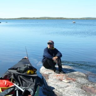 Odpočinek na malebném úseku řeky Winter před Big Lake.