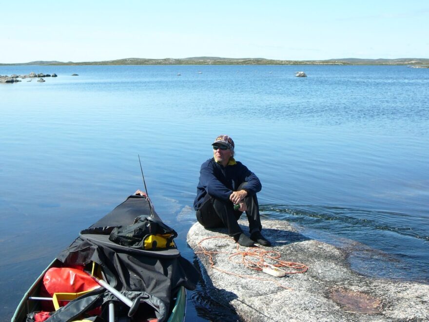 Odpočinek na malebném úseku řeky Winter před Big Lake.
