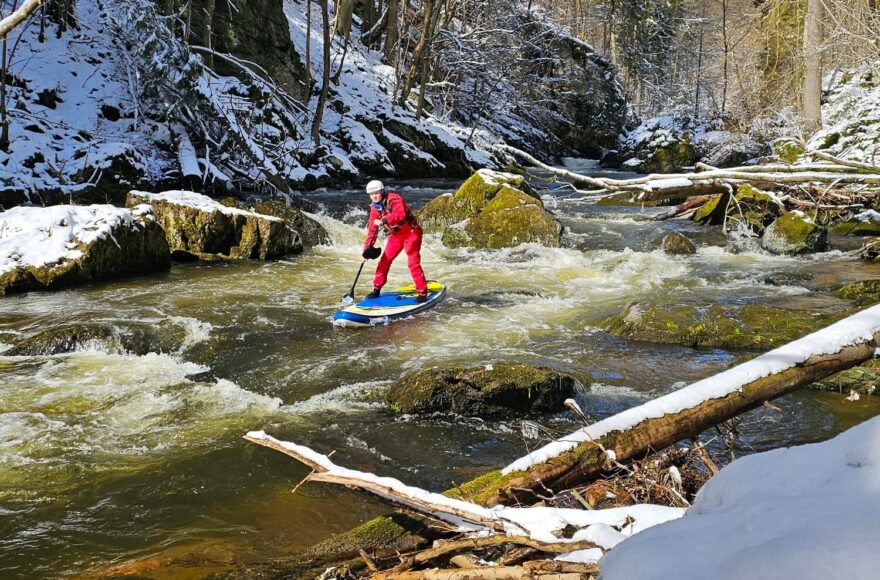 Na několika místech nám dokonce vysvitlo slunce.