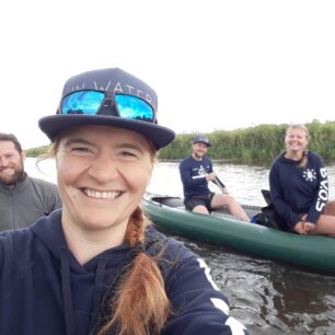 S oddílem na puťáku v Polsku.