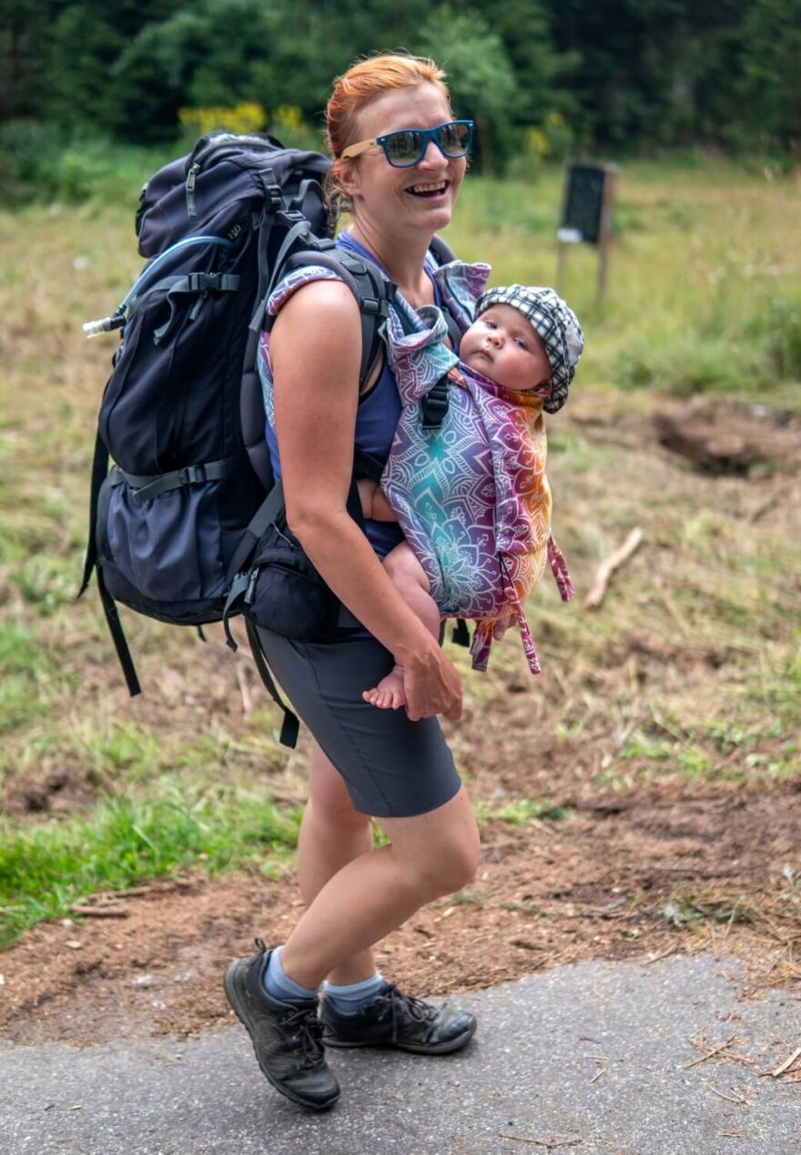 Na puťáčku na Šumavě v roce 2023.